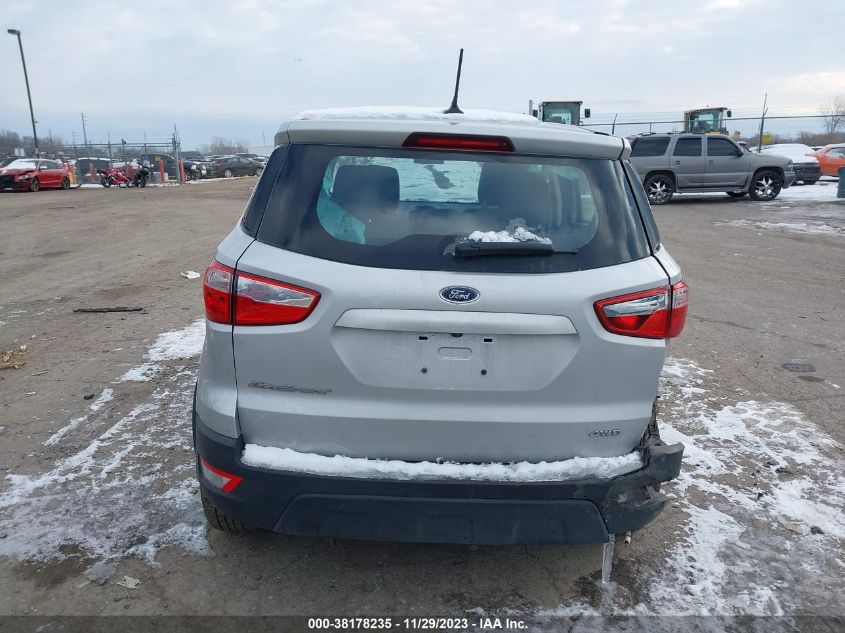 2021 FORD ECOSPORT S - MAJ6S3FLXMC404795