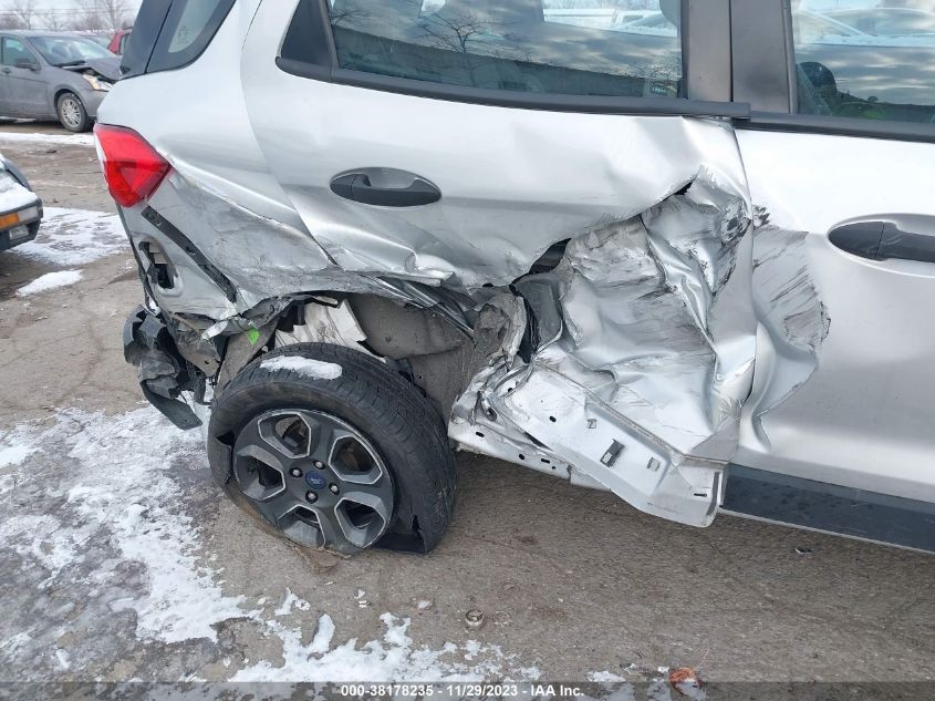 2021 FORD ECOSPORT S - MAJ6S3FLXMC404795