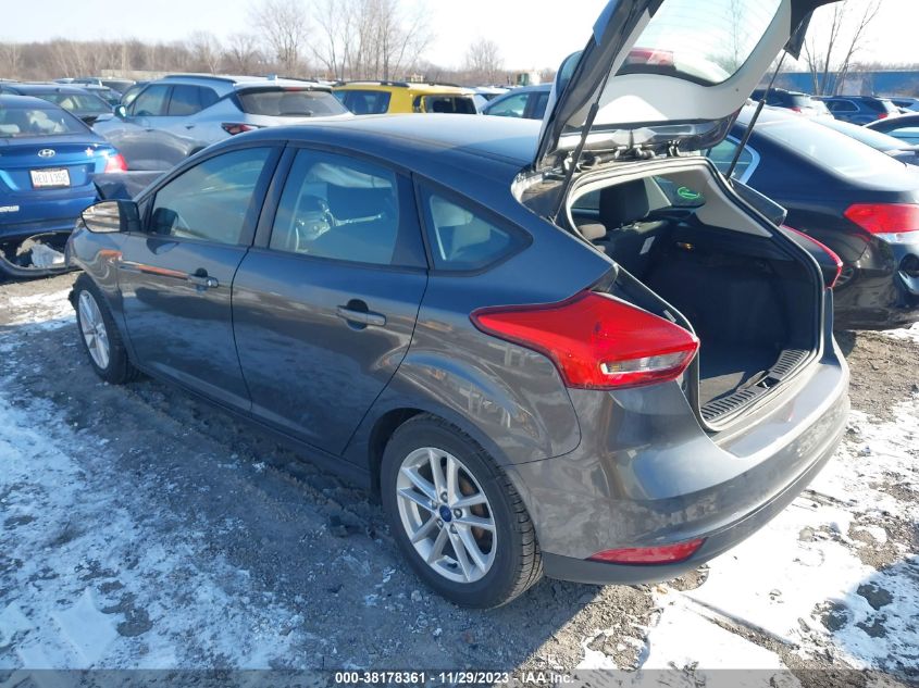 2016 FORD FOCUS SE - 1FADP3K29GL348309