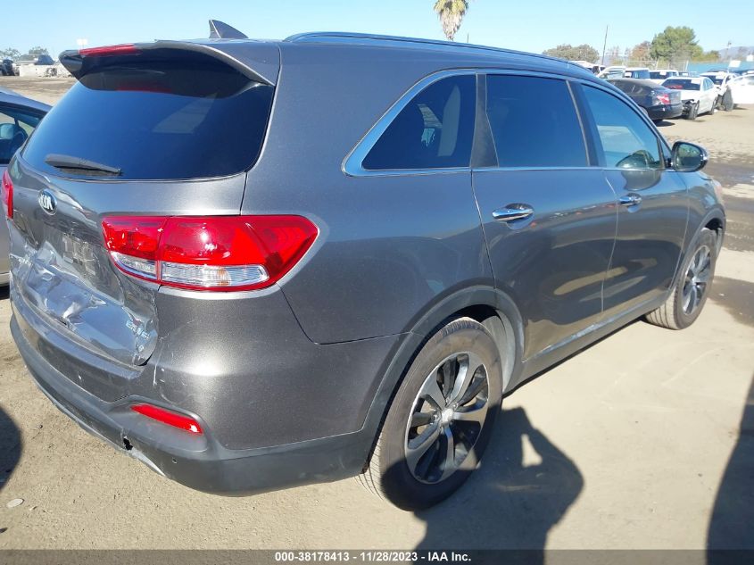 2016 KIA SORENTO 3.3L EX - 5XYPH4A55GG144690