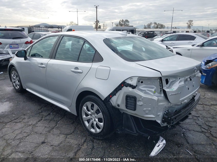 VIN 5YFEPRAE7LP044670 2020 TOYOTA COROLLA LE