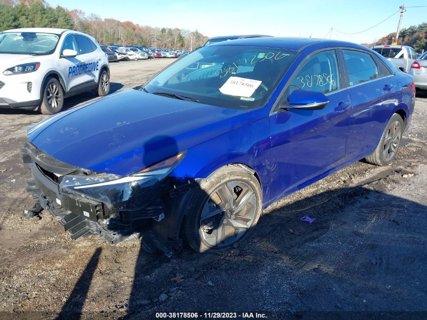 2022 HYUNDAI ELANTRA SEL - KMHLN4AG6NU338807