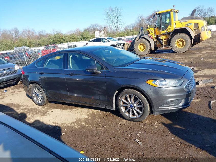 2017 FORD FUSION SE - 3FA6P0H70HR298512