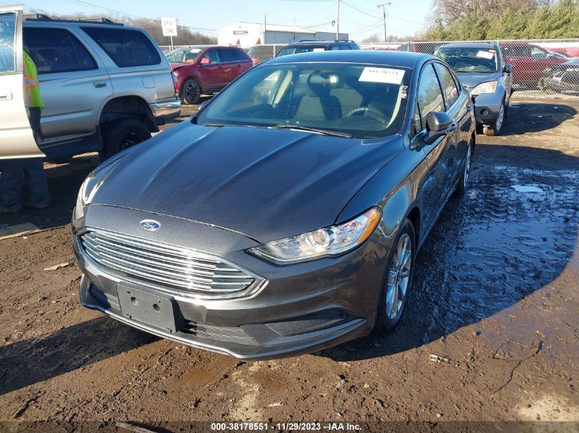 2017 FORD FUSION SE - 3FA6P0H70HR298512