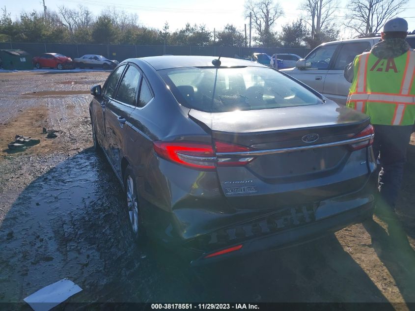 2017 FORD FUSION SE - 3FA6P0H70HR298512