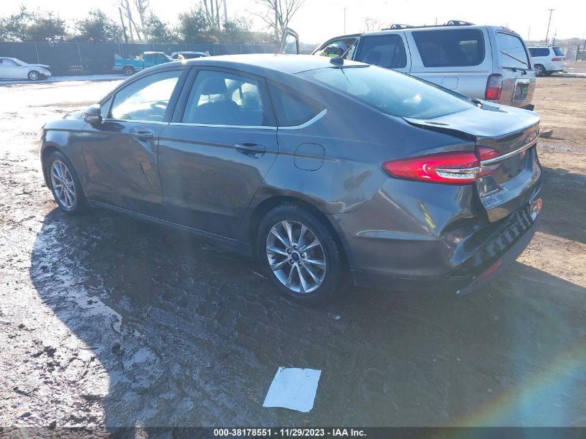 2017 FORD FUSION SE - 3FA6P0H70HR298512
