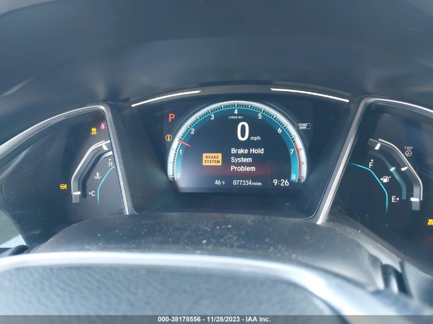2017 HONDA CIVIC EX - 2HGFC2F78HH542814