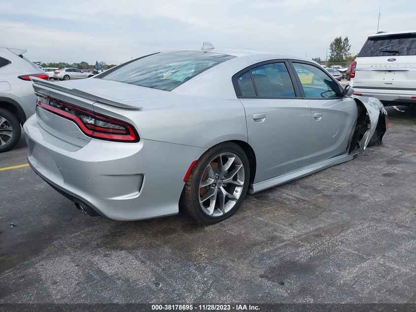 VIN 2C3CDXHG3NH169092 2022 DODGE CHARGER GT RWD