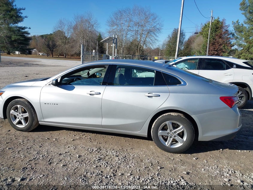 VIN 1G1ZD5ST9NF172525 2022 CHEVROLET MALIBU LT