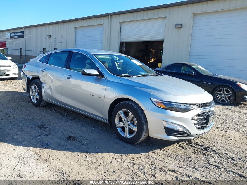 VIN 1G1ZD5ST9NF172525 2022 CHEVROLET MALIBU LT