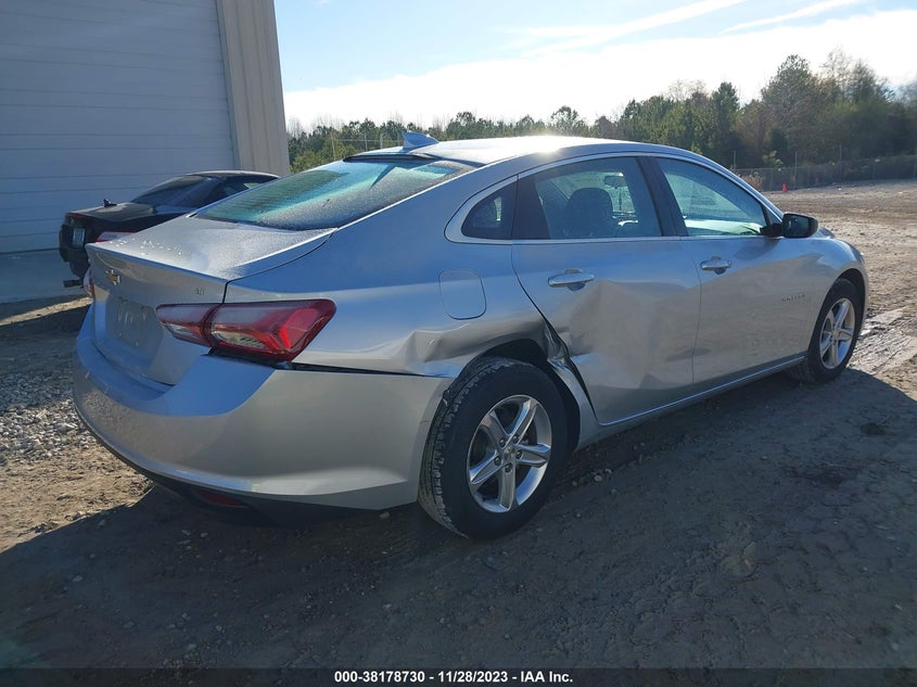 VIN 1G1ZD5ST9NF172525 2022 CHEVROLET MALIBU LT