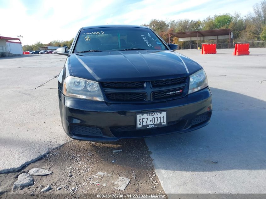 2014 DODGE AVENGER SE - 1C3CDZAB5EN189121