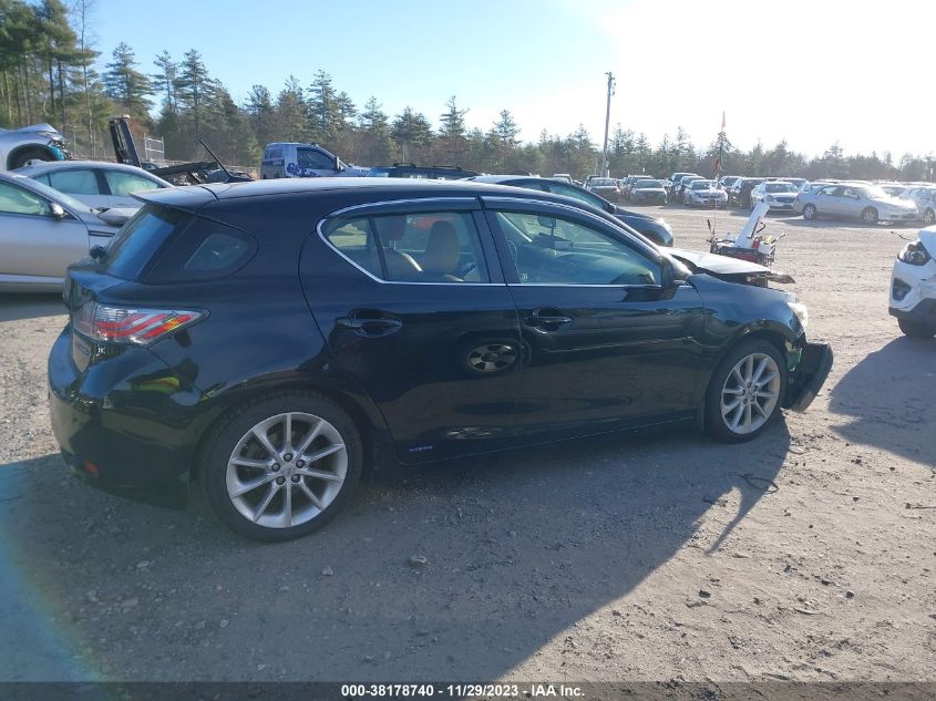 2013 LEXUS CT 200H HYBRID - JTHKD5BH4D2133530