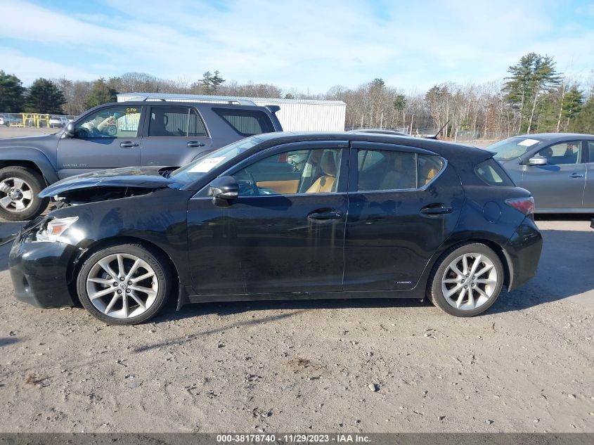 2013 LEXUS CT 200H HYBRID - JTHKD5BH4D2133530