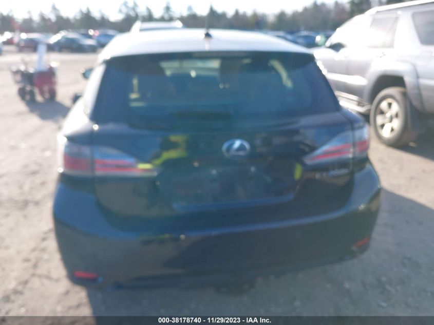 2013 LEXUS CT 200H HYBRID - JTHKD5BH4D2133530