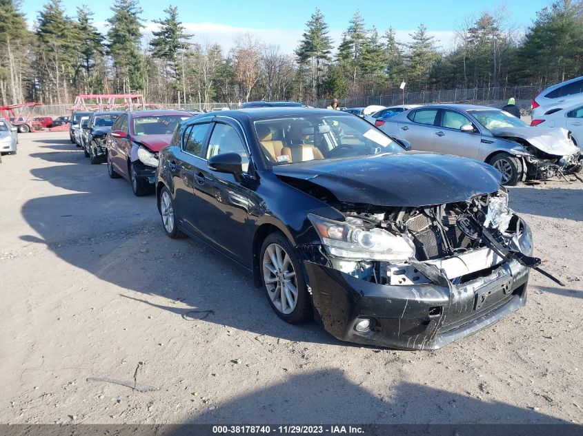 2013 LEXUS CT 200H HYBRID - JTHKD5BH4D2133530