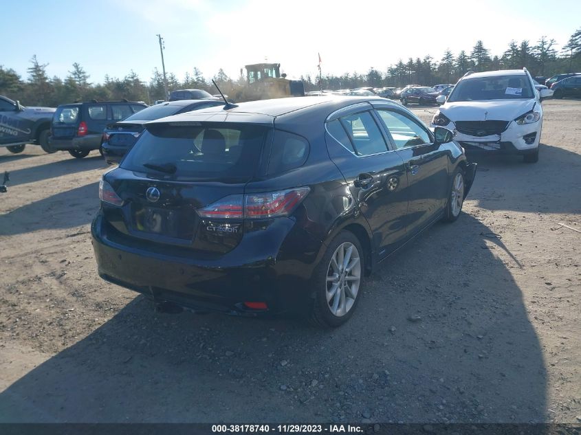 2013 LEXUS CT 200H HYBRID - JTHKD5BH4D2133530