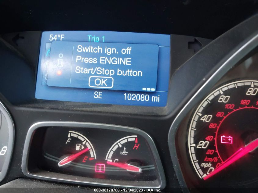 2014 FORD FOCUS ST ST - 1FADP3L9XEL457290