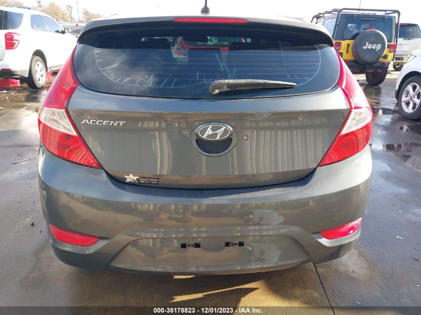 2013 HYUNDAI ACCENT SE - KMHCU5AE4DU065873