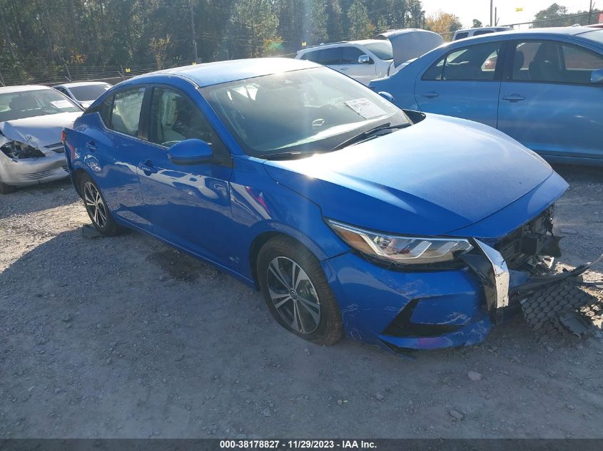 2022 NISSAN SENTRA SV XTRONIC CVT - 3N1AB8CV3NY262647