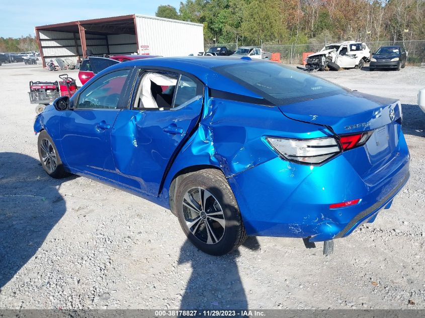 2022 NISSAN SENTRA SV XTRONIC CVT - 3N1AB8CV3NY262647