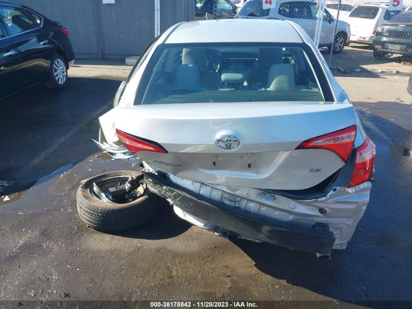 2017 TOYOTA COROLLA LE - 5YFBURHE9HP586474