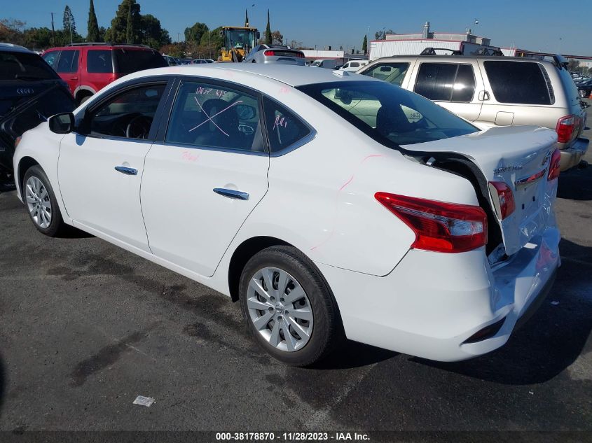 2017 NISSAN SENTRA S/SV/SR/SL - 3N1AB7AP0HY308602