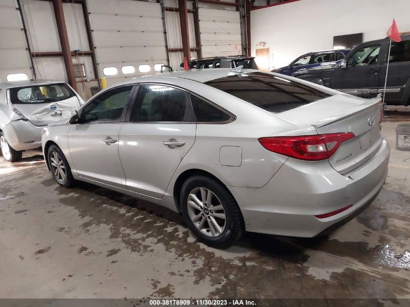 2017 HYUNDAI SONATA SE - 5NPE24AF7HH502237