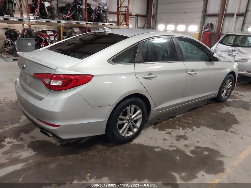 2017 HYUNDAI SONATA SE - 5NPE24AF7HH502237