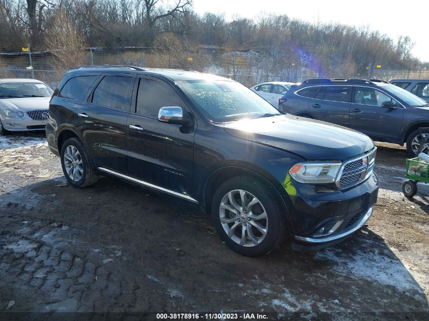 1C4RDJEGXJC403846 DODGE DURANGO CITADEL 2018