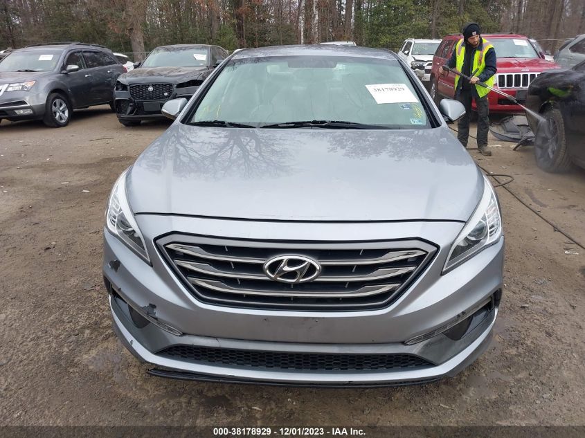 2017 HYUNDAI SONATA SPORT - 5NPE34AFXHH555608