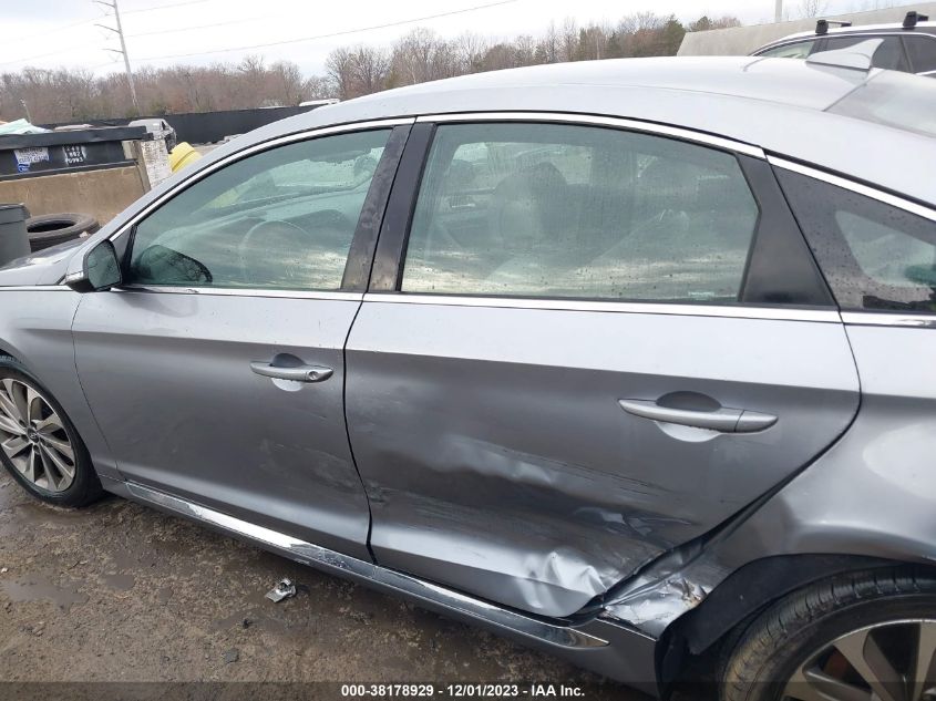 2017 HYUNDAI SONATA SPORT - 5NPE34AFXHH555608