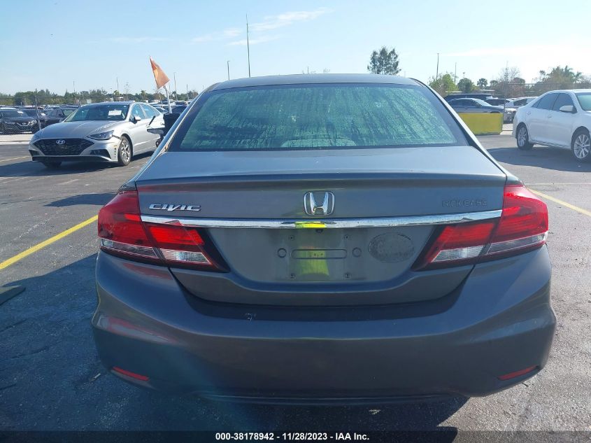 2013 HONDA CIVIC EXL - 19XFB2F97DE070663