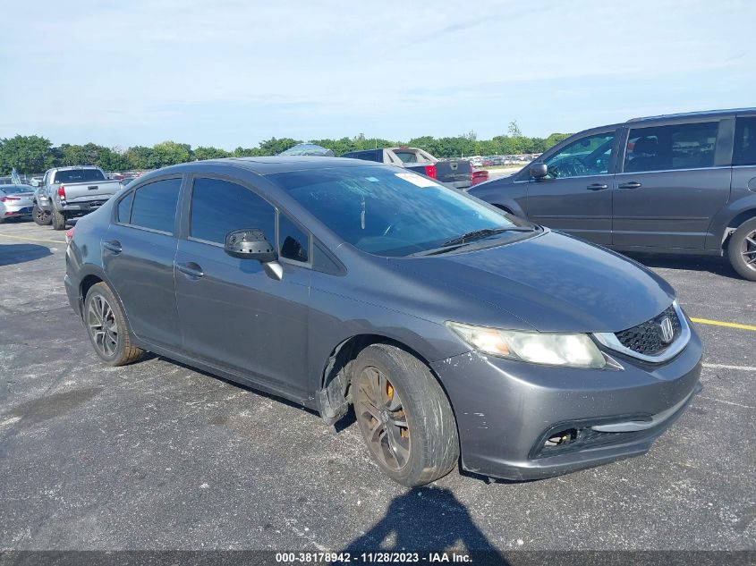 2013 HONDA CIVIC EXL - 19XFB2F97DE070663