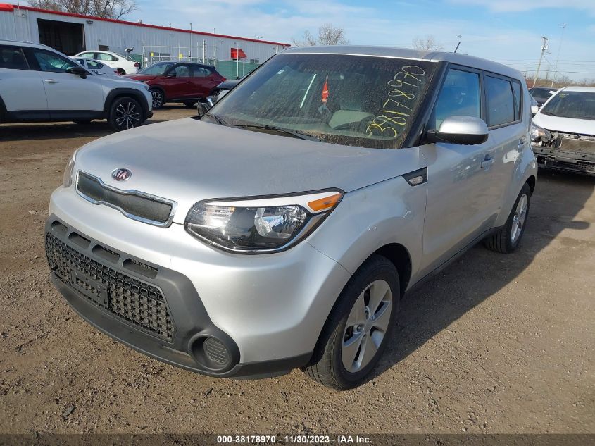 2014 KIA SOUL - KNDJN2A24E7701348