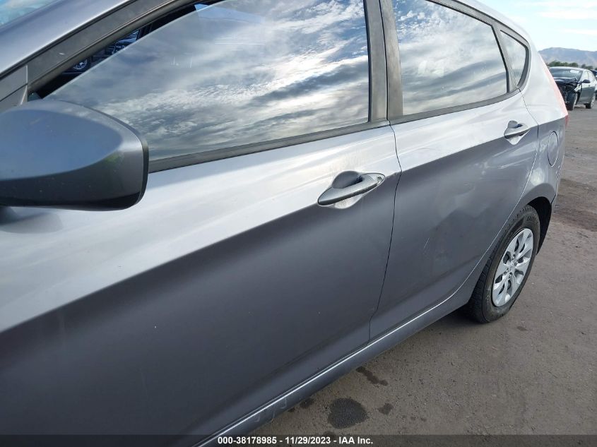 2016 HYUNDAI ACCENT SE - KMHCT5AEXGU280374