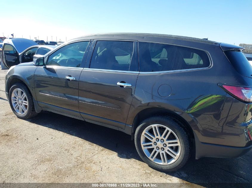 2015 CHEVROLET TRAVERSE LT - 1GNKRGKD4FJ175398