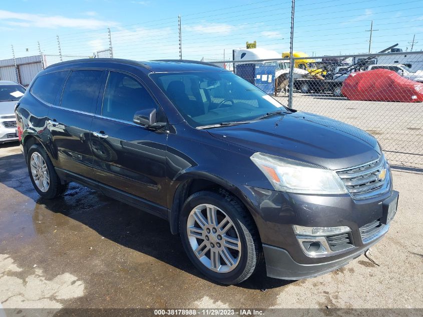 2015 CHEVROLET TRAVERSE LT - 1GNKRGKD4FJ175398