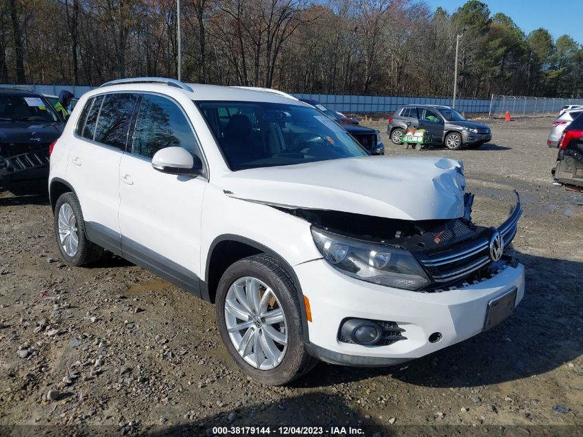 2013 VOLKSWAGEN TIGUAN SE - WVGBV7AX9DW512403