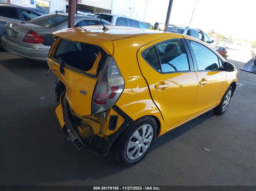 2014 TOYOTA PRIUS C - JTDKDTB37E1081697