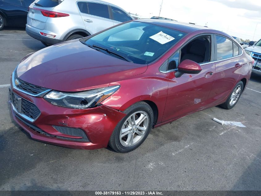 2016 CHEVROLET CRUZE LT - 1G1BE5SM8G7231620