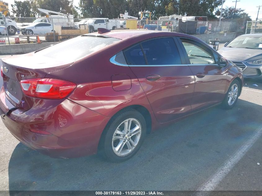 2016 CHEVROLET CRUZE LT - 1G1BE5SM8G7231620