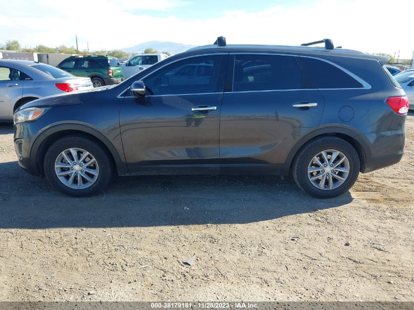 2018 KIA SORENTO LX/L - 5XYPG4A5XJG339825