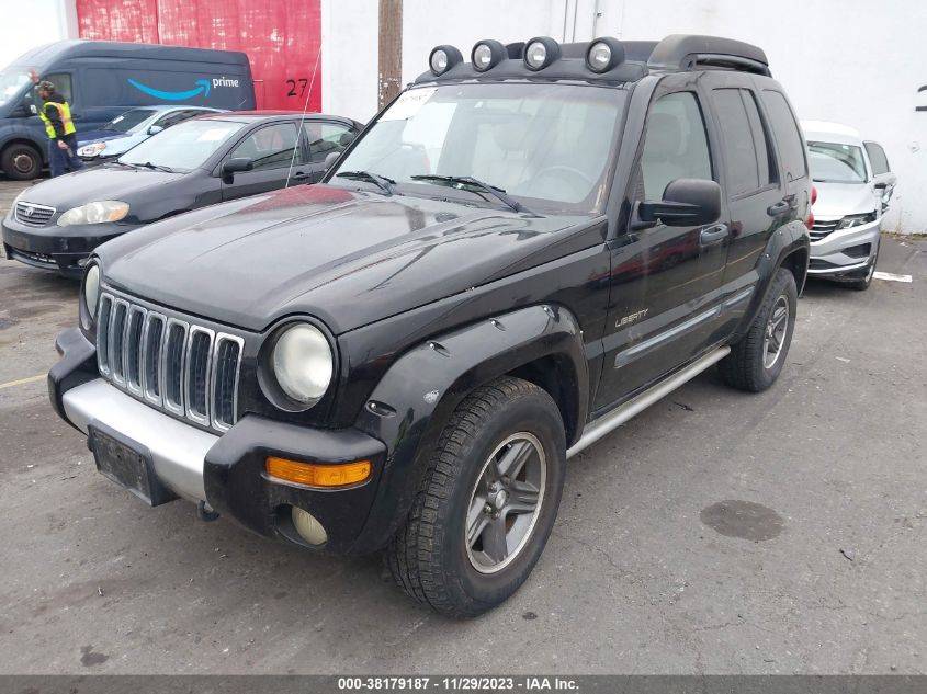 1J8GK38K34W138420 2004 JEEP LIBERTY RENEGADEphoto 2