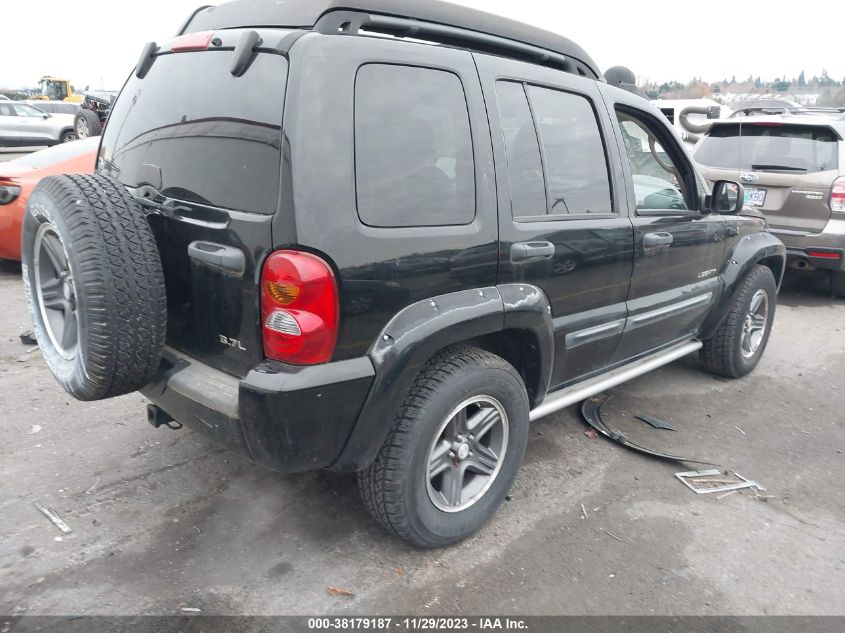 1J8GK38K34W138420 2004 JEEP LIBERTY RENEGADEphoto 4