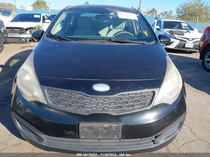 2013 KIA RIO LX - KNADM4A38D6306577