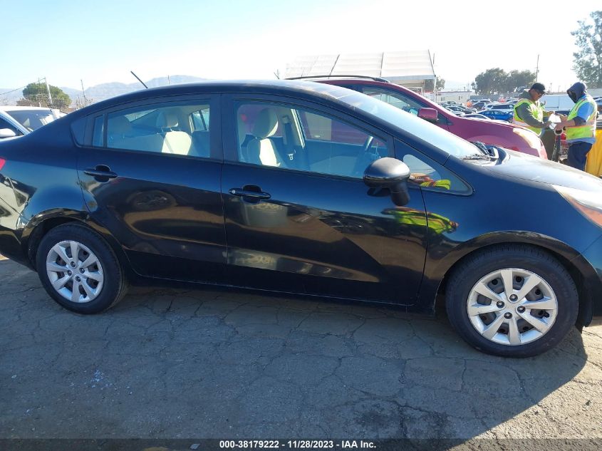 2013 KIA RIO LX - KNADM4A38D6306577