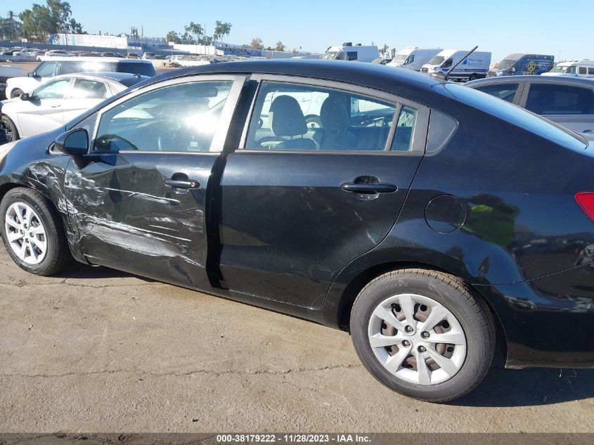 2013 KIA RIO LX - KNADM4A38D6306577