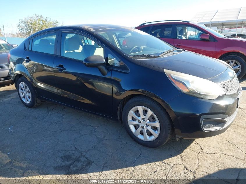 2013 KIA RIO LX - KNADM4A38D6306577