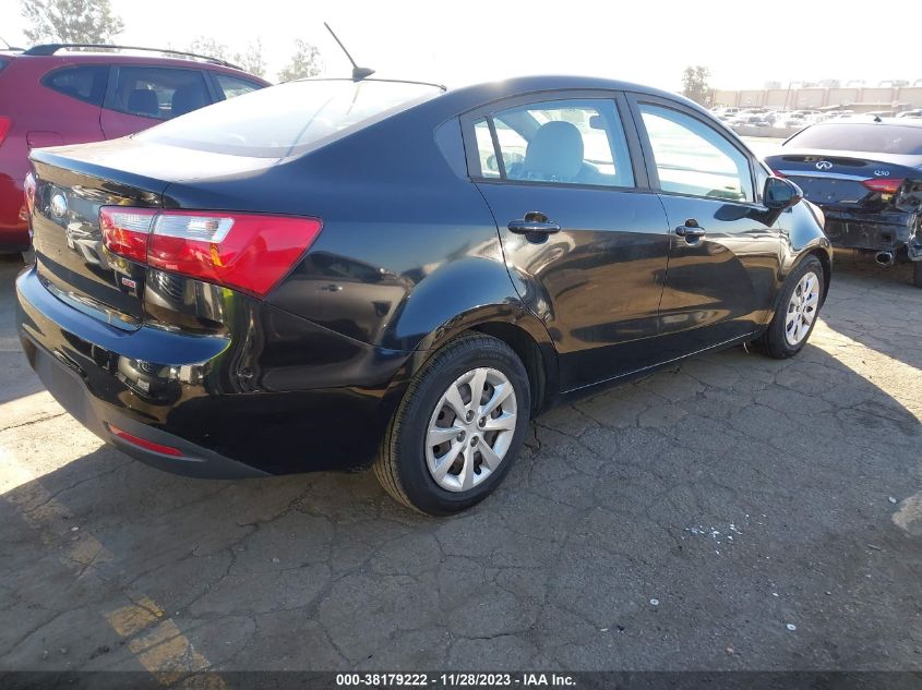 2013 KIA RIO LX - KNADM4A38D6306577